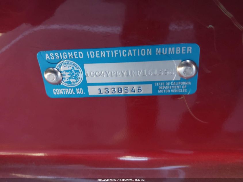 2022 Chevrolet Silverado 2500Hd 4Wd Standard Bed Ltz VIN: 1GC4YPEY1NF161558 Lot: 43407305