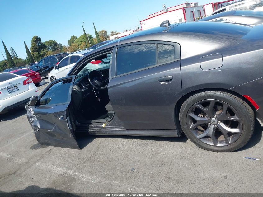 2019 Dodge Charger R/T Rwd VIN: 2C3CDXCTXKH630305 Lot: 43407308