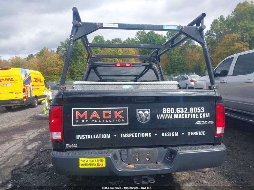 2019 Ram 1500 Classic Tradesman 4X4 6'4 Box VIN: 1C6RR7FG0KS620551 Lot: 43407328