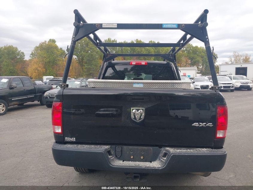 2019 Ram 1500 Classic Tradesman 4X4 6'4 Box VIN: 1C6RR7FG0KS620551 Lot: 43407328