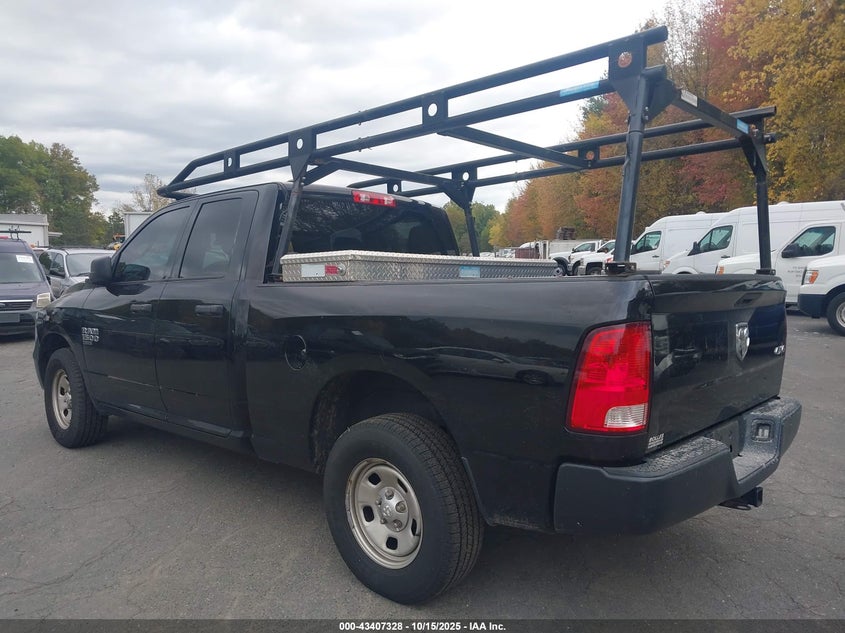 Vin: 1c6rr7fg0ks620551, lot: 43902129, ram 1500 classic tradesman  4x4 6'4 box 20193