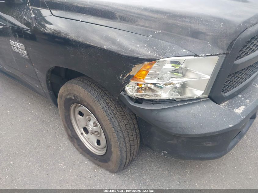 2019 Ram 1500 Classic Tradesman 4X4 6'4 Box VIN: 1C6RR7FG0KS620551 Lot: 43407328