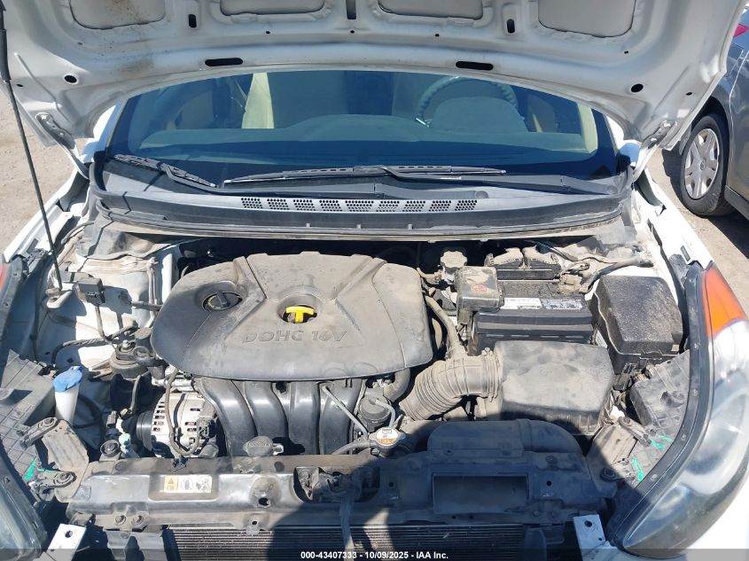 2013 Hyundai Elantra Gls VIN: 5NPDH4AE2DH425109 Lot: 43407333