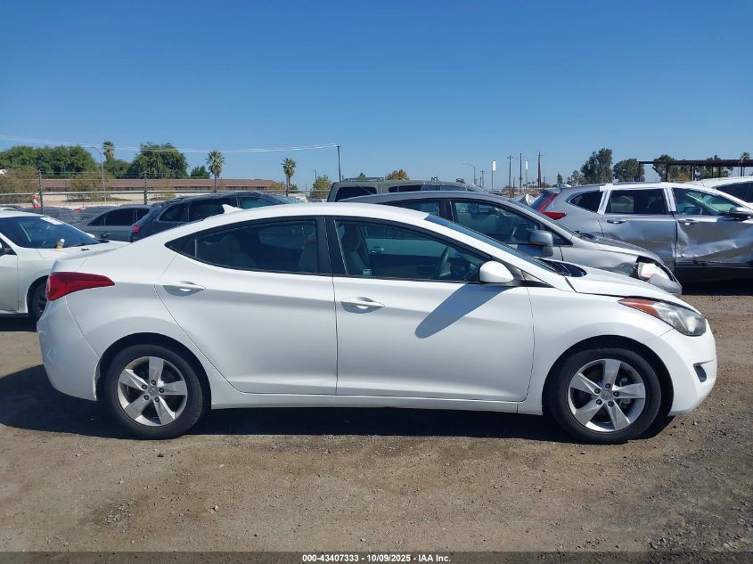 2013 Hyundai Elantra Gls VIN: 5NPDH4AE2DH425109 Lot: 43407333
