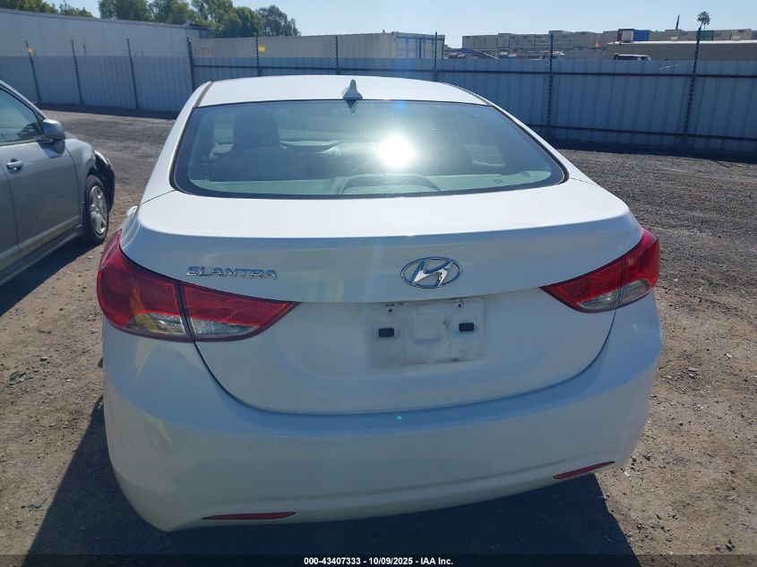 2013 Hyundai Elantra Gls VIN: 5NPDH4AE2DH425109 Lot: 43407333