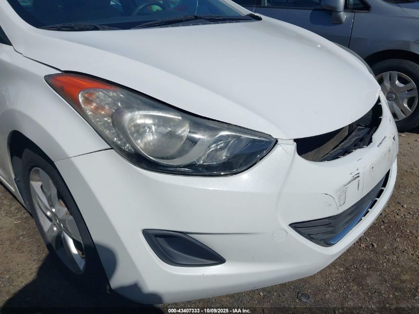 2013 Hyundai Elantra Gls VIN: 5NPDH4AE2DH425109 Lot: 43407333