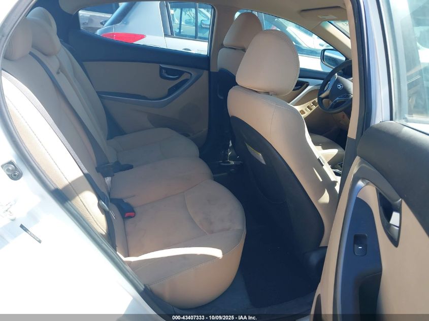 2013 Hyundai Elantra Gls VIN: 5NPDH4AE2DH425109 Lot: 43407333