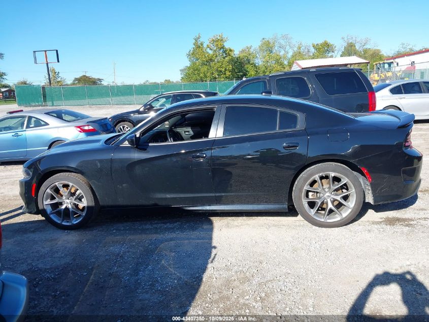 2022 Dodge Charger Gt VIN: 2C3CDXHG5NH145120 Lot: 43407350