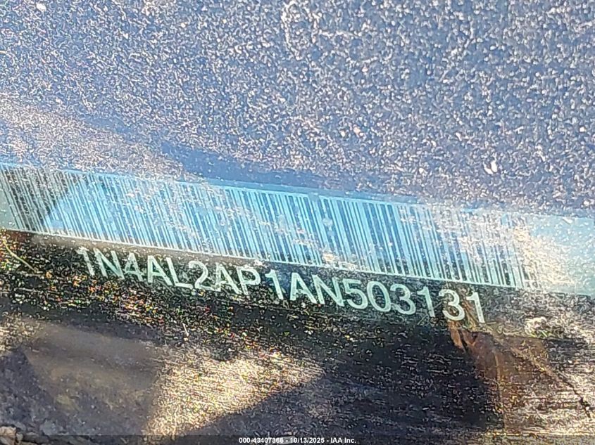 2010 Nissan Altima 2.5 S VIN: 1N4AL2AP1AN503131 Lot: 43407366