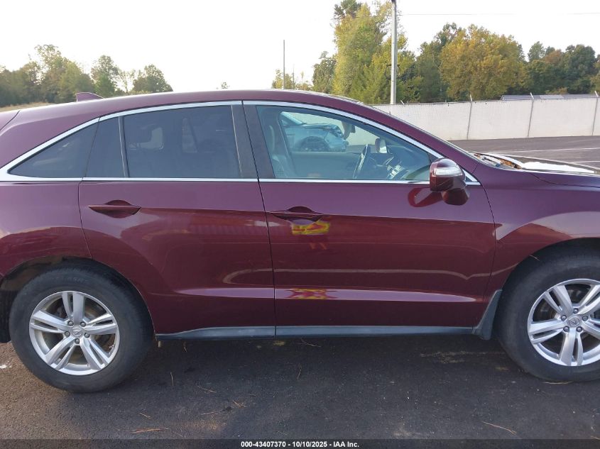 2014 Acura Rdx VIN: 5J8TB3H5XEL005514 Lot: 43407370