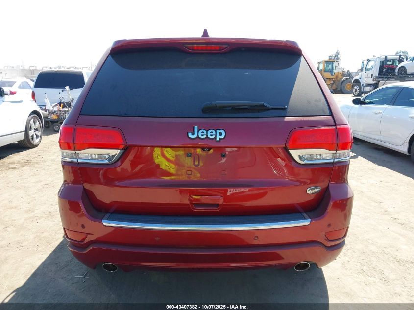 2014 Jeep Grand Cherokee Overland VIN: 1C4RJECG3EC212021 Lot: 43407382