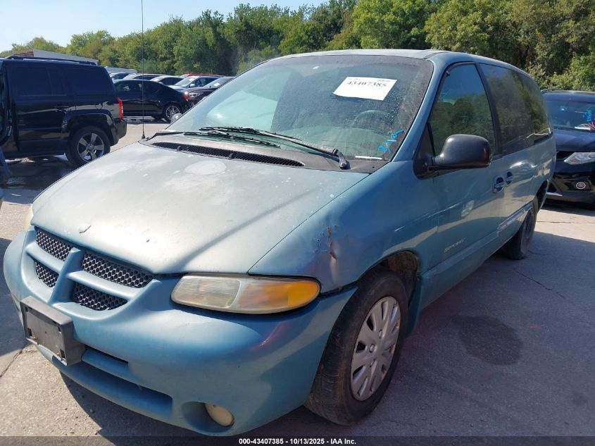 1999 Dodge Grand Caravan Se VIN: 2B4GP44G8XR394580 Lot: 43407385