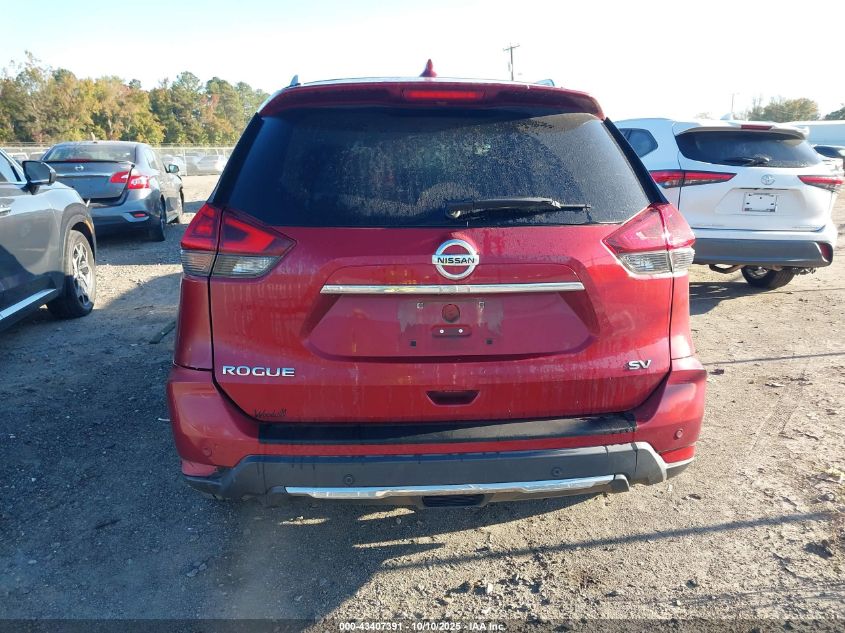 2020 Nissan Rogue Sv Fwd VIN: 5N1AT2MT7LC734273 Lot: 43407391
