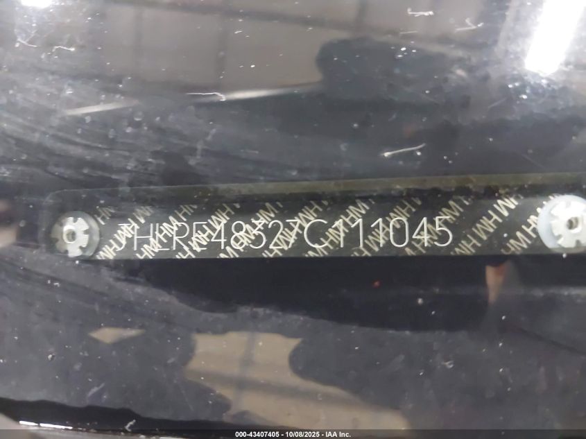 2007 Honda Cr-V Lx VIN: JHLRE48327C111045 Lot: 43407405