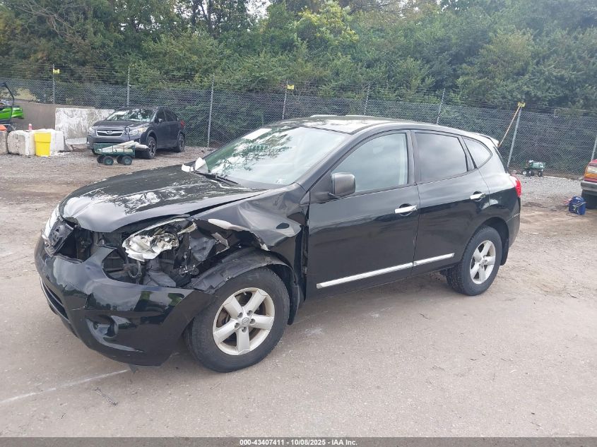 2012 Nissan Rogue S VIN: JN8AS5MV9CW704415 Lot: 43407411