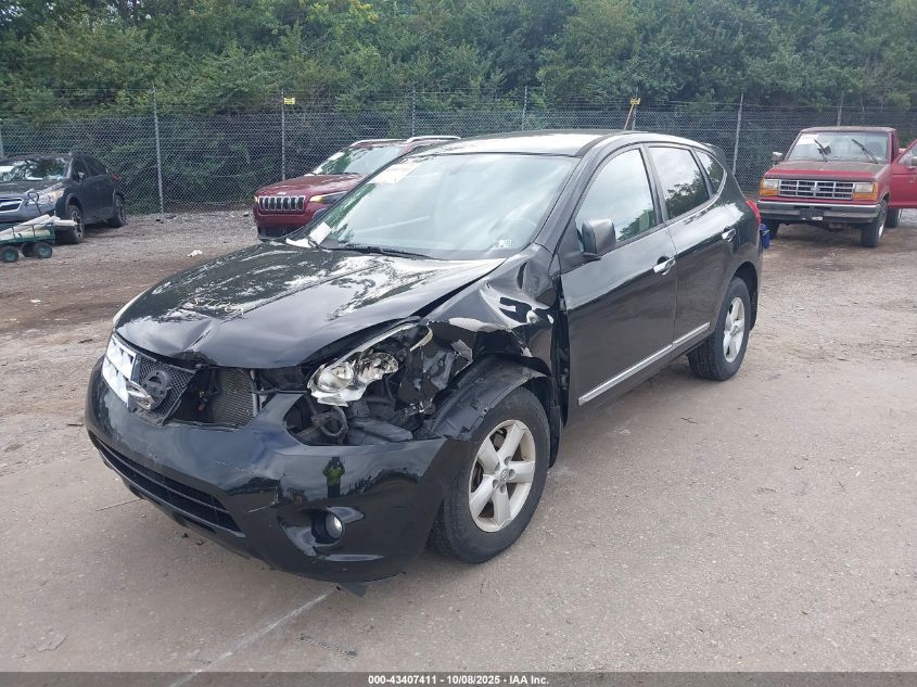 2012 Nissan Rogue S VIN: JN8AS5MV9CW704415 Lot: 43407411