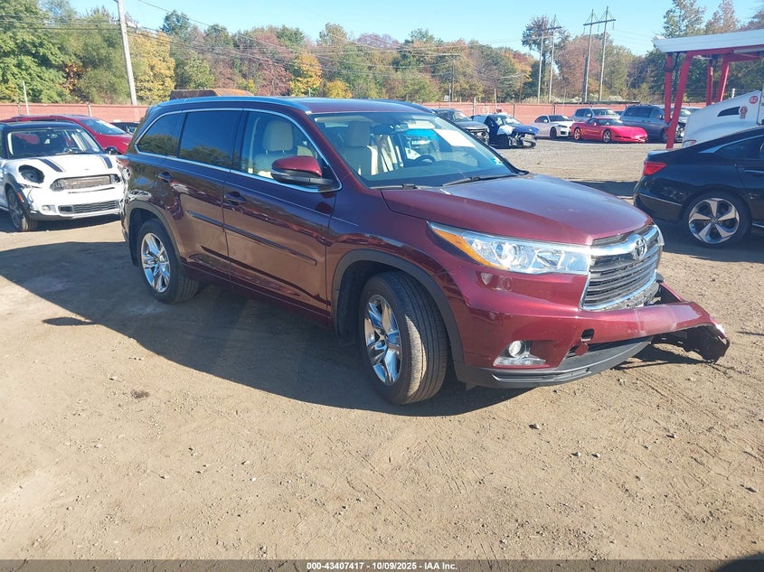 TOYOTA HIGHLANDER LIMITED V6