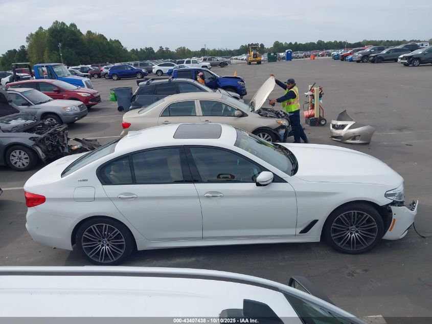 2018 BMW 530E xDrive Iperformance VIN: WBAJB1C52JG624044 Lot: 43407438