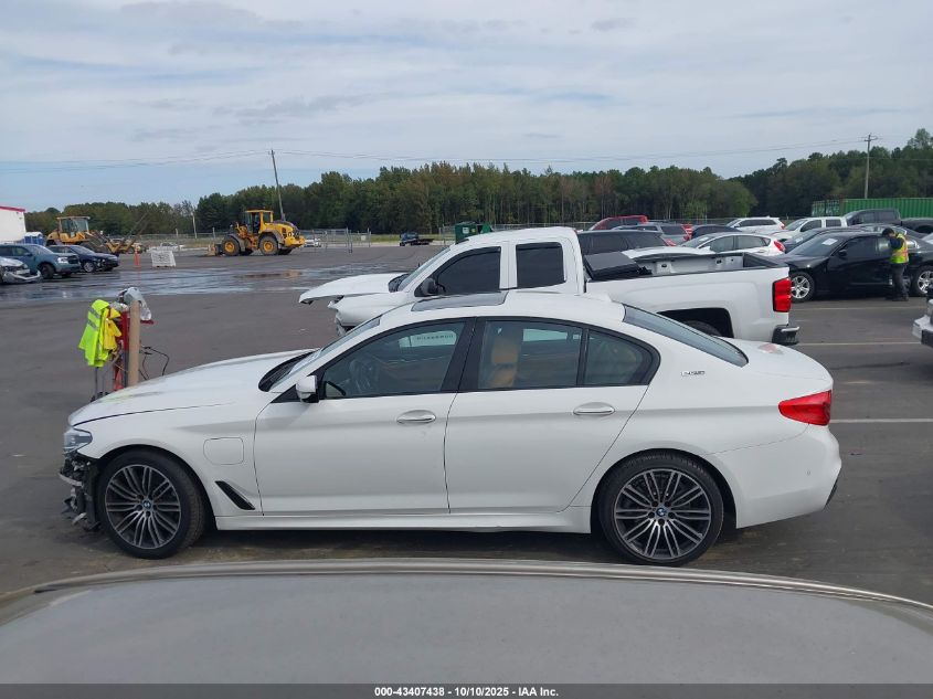 2018 BMW 530E xDrive Iperformance VIN: WBAJB1C52JG624044 Lot: 43407438