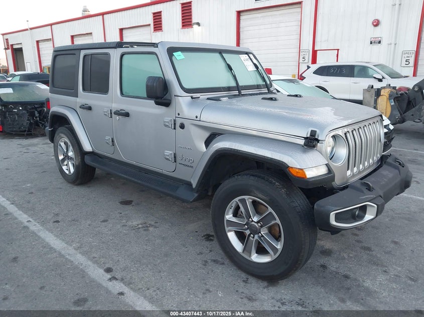 1C4HJXEN4MW624223 2021 Jeep Wrangler Unlimited Sahara 4X4 auction photo 1