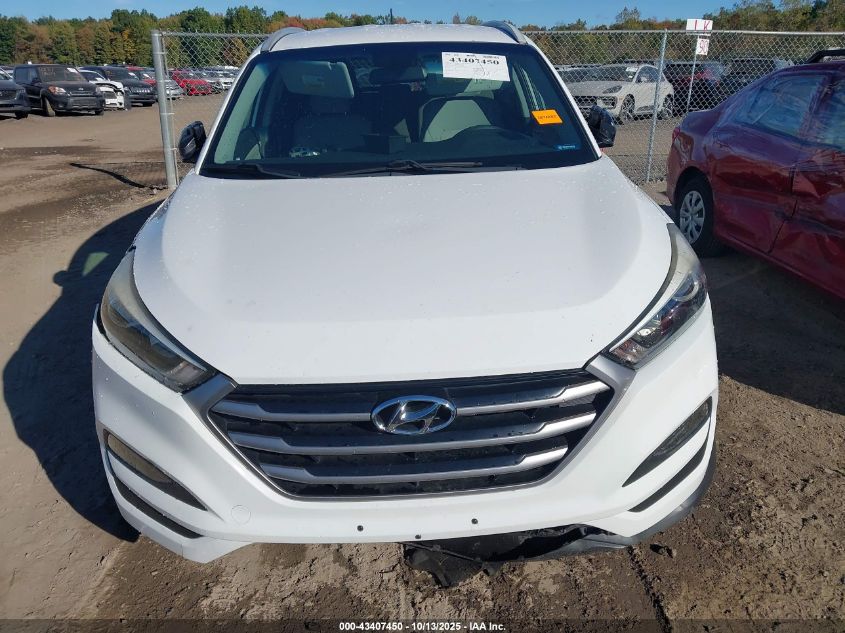 2017 Hyundai Tucson Se VIN: KM8J3CA47HU321693 Lot: 43407450