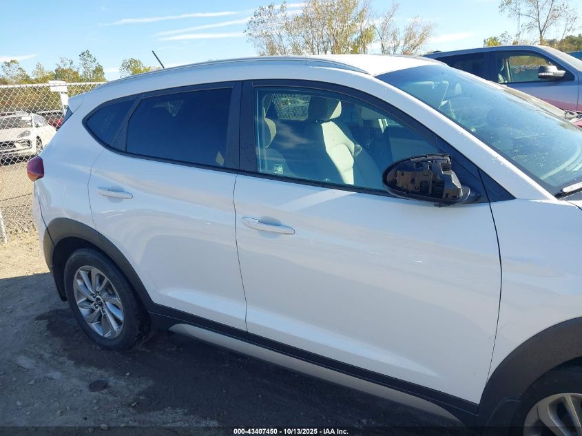 2017 Hyundai Tucson Se VIN: KM8J3CA47HU321693 Lot: 43407450