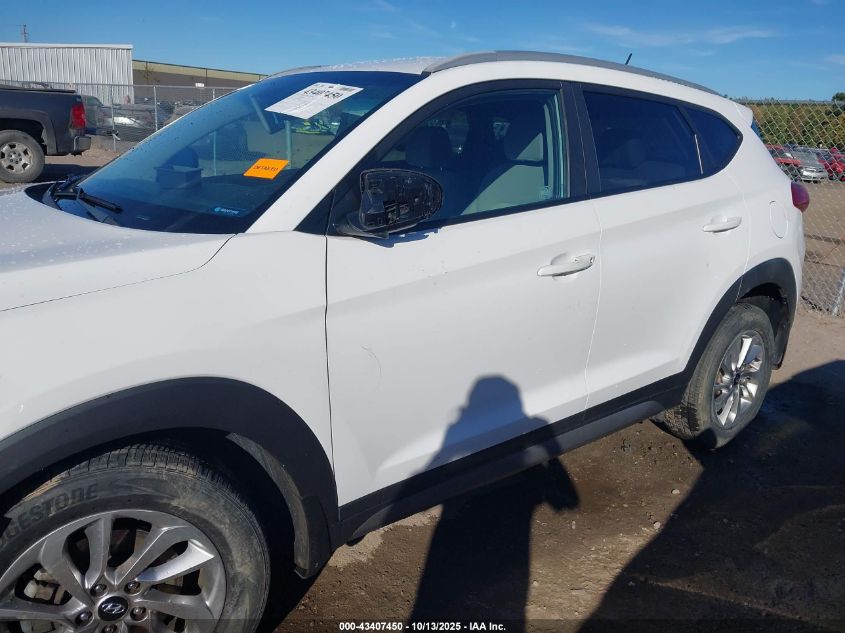 2017 Hyundai Tucson Se VIN: KM8J3CA47HU321693 Lot: 43407450