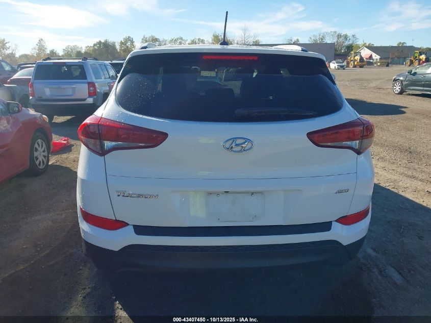 2017 Hyundai Tucson Se VIN: KM8J3CA47HU321693 Lot: 43407450
