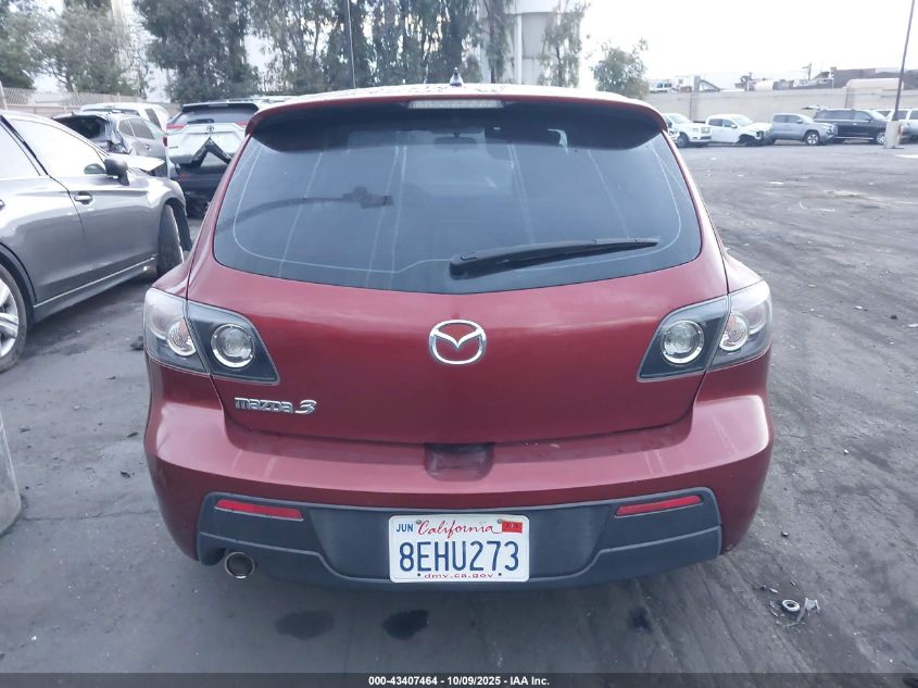 2008 Mazda Mazda3 S Touring VIN: JM1BK343781120909 Lot: 43407464
