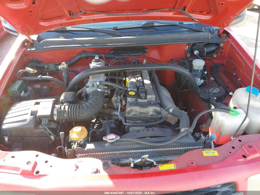 2001 Chevrolet Tracker Hard Top Base VIN: 2CNBJ13C016905909 Lot: 43407467