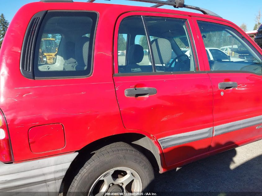 2001 Chevrolet Tracker Hard Top Base VIN: 2CNBJ13C016905909 Lot: 43407467