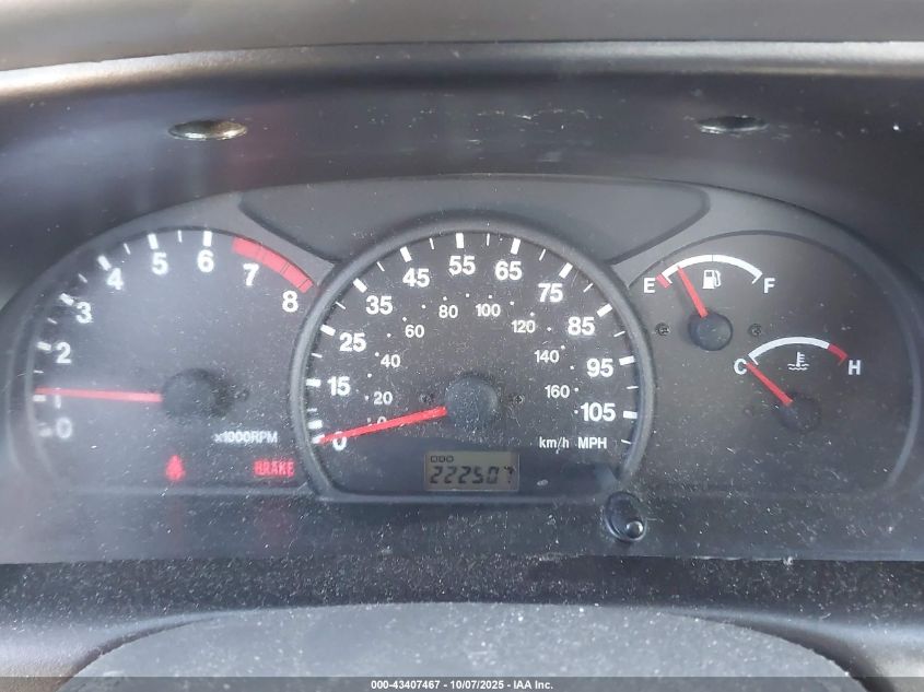 2001 Chevrolet Tracker Hard Top Base VIN: 2CNBJ13C016905909 Lot: 43407467