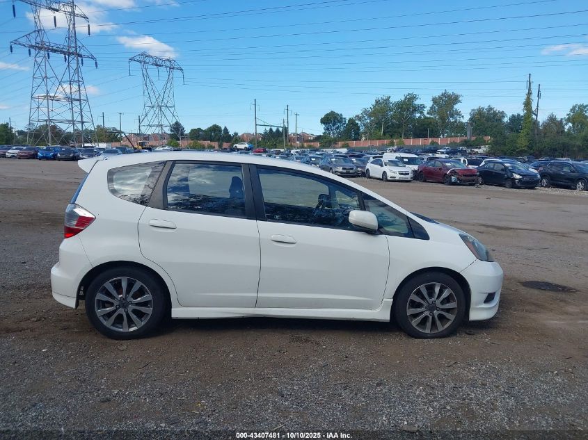 2012 Honda Fit Sport VIN: JHMGE8H58CC008783 Lot: 43407481