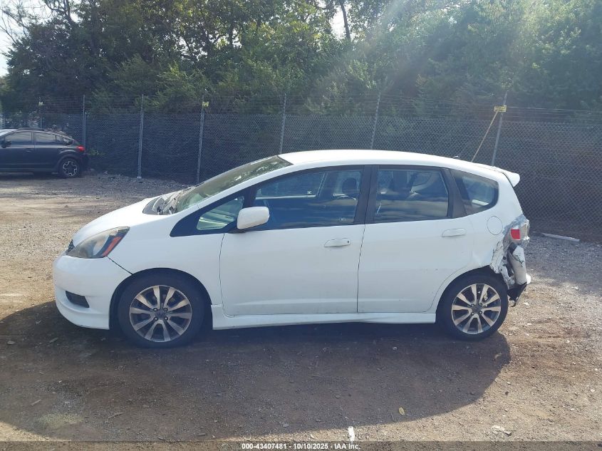 2012 Honda Fit Sport VIN: JHMGE8H58CC008783 Lot: 43407481