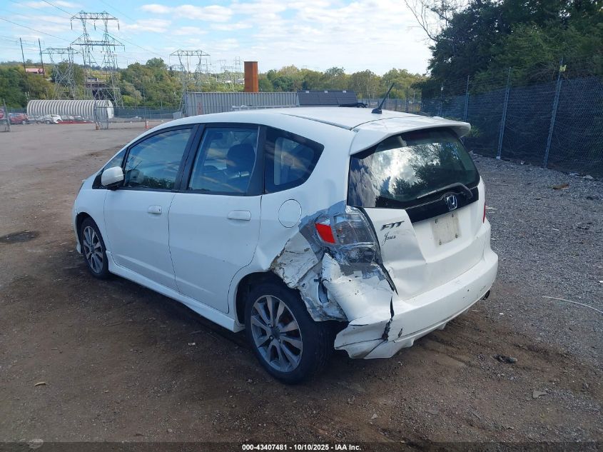 2012 Honda Fit Sport VIN: JHMGE8H58CC008783 Lot: 43407481