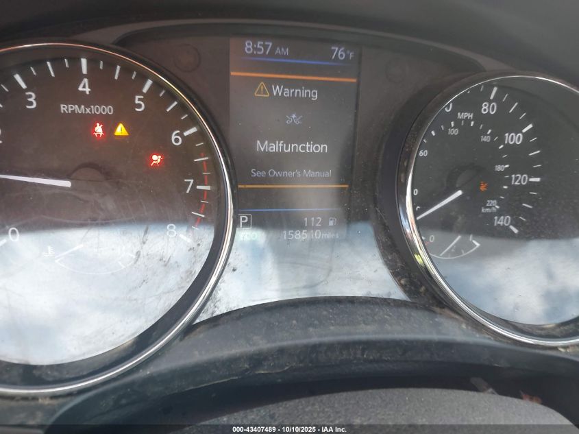 2018 Nissan Rogue Sv VIN: KNMAT2MT7JP585325 Lot: 43407489