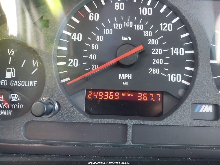 1998 BMW M3 VIN: WBSCD9329WEE08863 Lot: 43407514