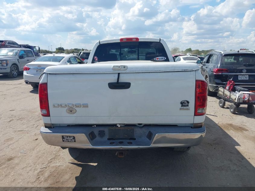 2004 Dodge Ram 1500 Slt/Laramie VIN: 1D7HA18D64S628254 Lot: 43407539