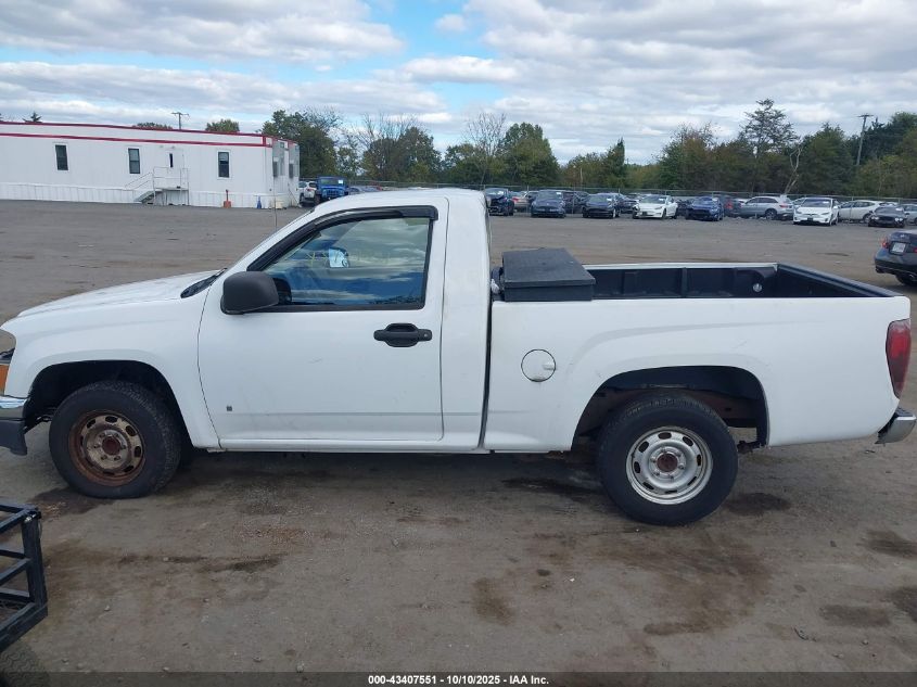 2006 Chevrolet Colorado Work Truck VIN: 1GCCS148068159320 Lot: 43407551