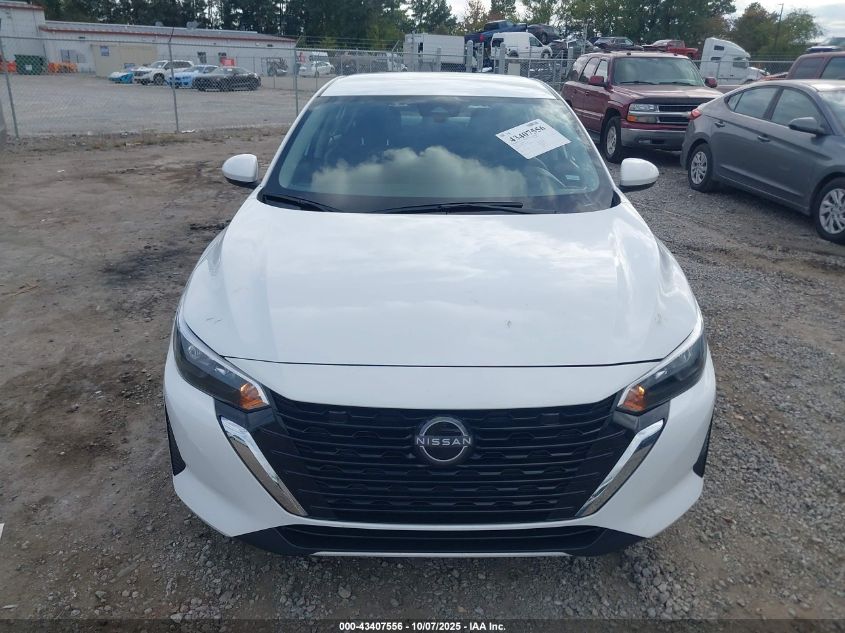 2025 Nissan Sentra Sv VIN: 3N1AB8CV6SY308192 Lot: 43407556