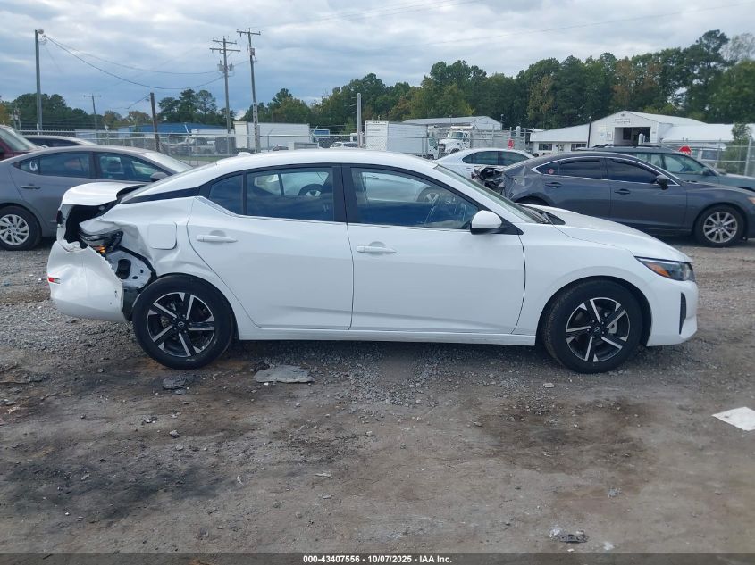 2025 Nissan Sentra Sv VIN: 3N1AB8CV6SY308192 Lot: 43407556