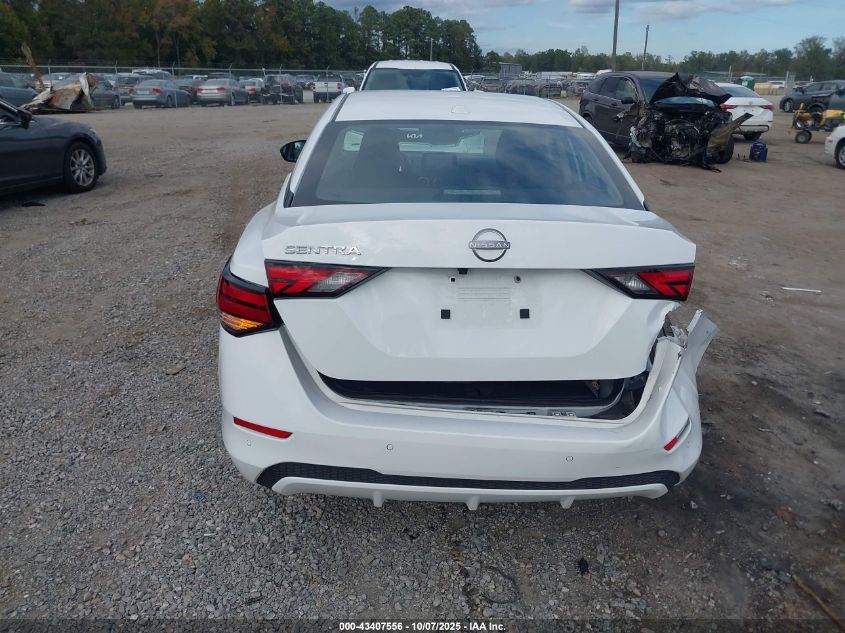 2025 Nissan Sentra Sv VIN: 3N1AB8CV6SY308192 Lot: 43407556