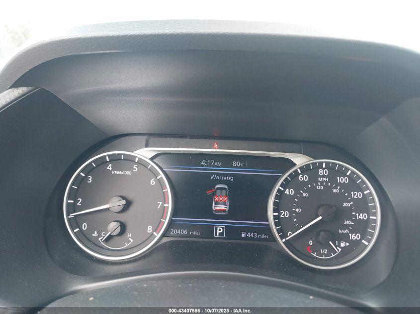 2025 Nissan Sentra Sv VIN: 3N1AB8CV6SY308192 Lot: 43407556