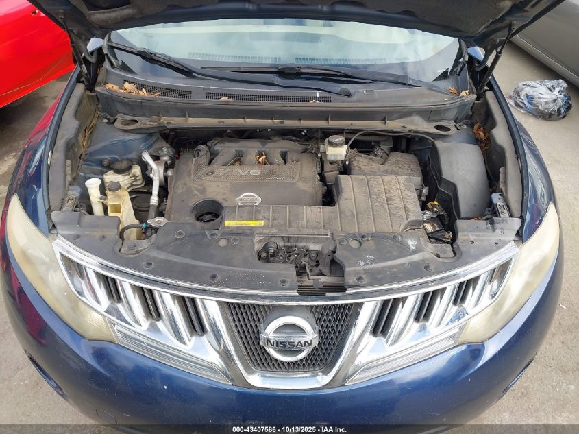 2009 Nissan Murano S VIN: JN8AZ18W49W103686 Lot: 43407586
