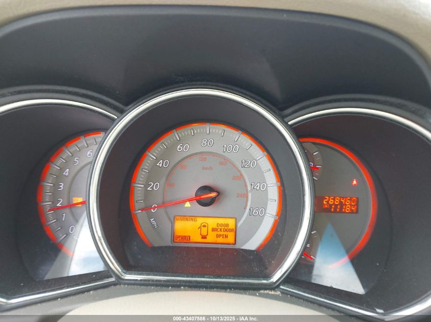 2009 Nissan Murano S VIN: JN8AZ18W49W103686 Lot: 43407586