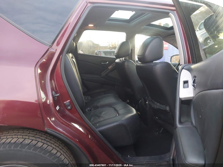 JN8AZ18U99W102886 2009 NISSAN MURANO photo no. 8