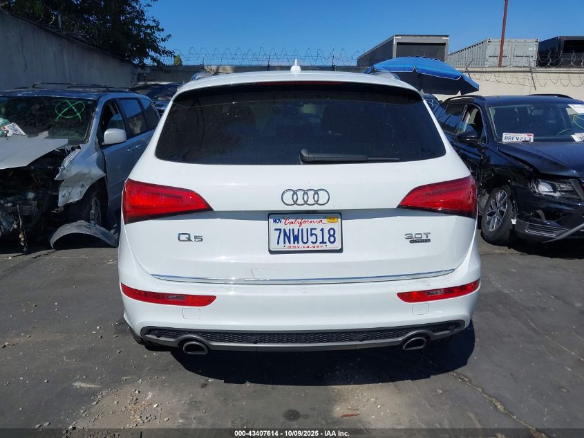 2016 Audi Q5 3.0T Premium Plus VIN: WA1D7AFP7GA049914 Lot: 43407614