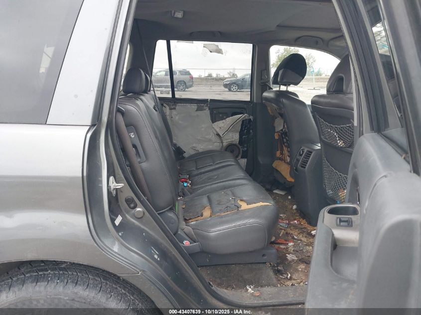 2007 Honda Pilot Ex-L VIN: 5FNYF18517B021782 Lot: 43407639