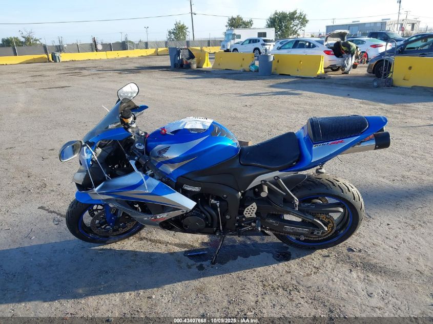 2007 Honda Cbr600 Rr VIN: JH2PC40127M000419 Lot: 43407668