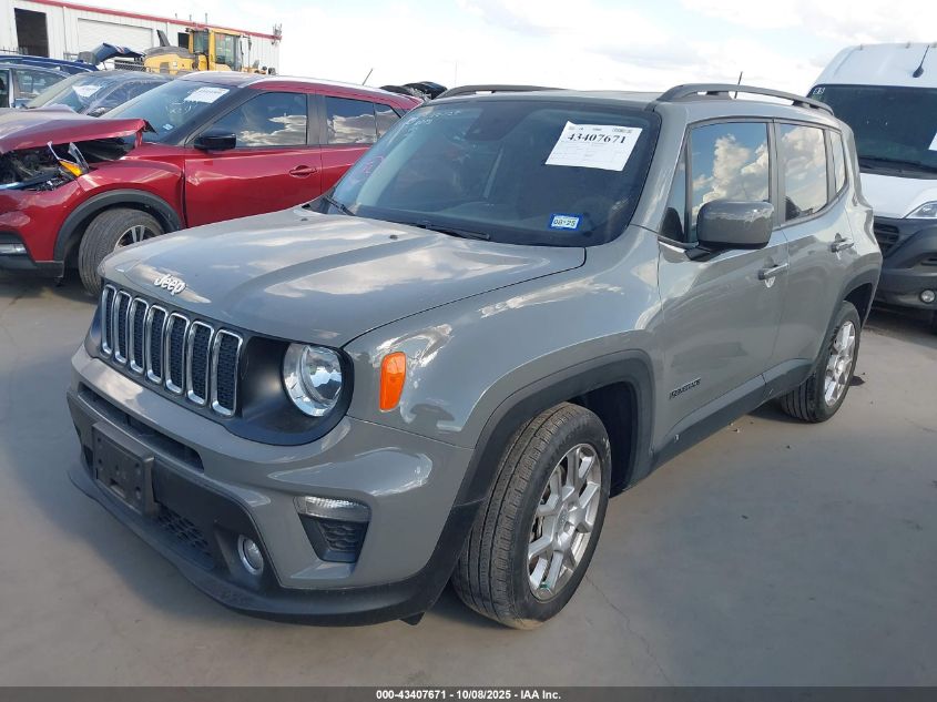2021 Jeep Renegade Latitude Fwd VIN: ZACNJCBB7MPN24004 Lot: 43407671